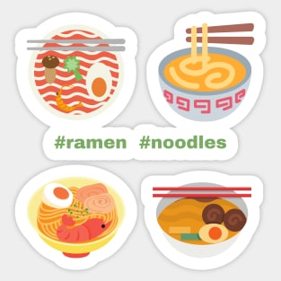 Ramen Noodles Sticker